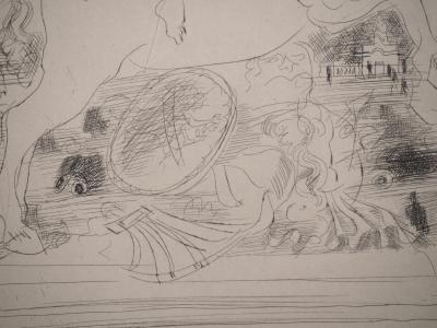 Raoul DUFY : Mes Champs Elysées, Gravure originale signée 2