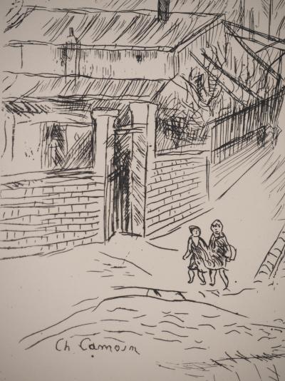 Charles CAMOIN : Montmartre, Gravure originale signée 2