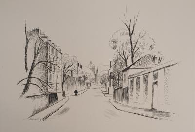 Louis NEILLOT : Quartier des Gobellins, Gravure originale signée 2