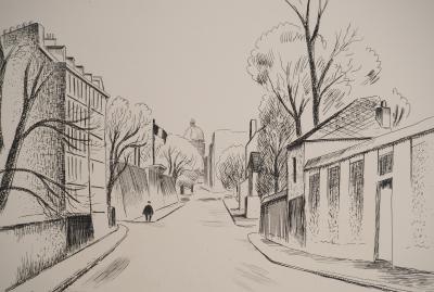 Louis NEILLOT : Quartier des Gobellins, Gravure originale signée 2