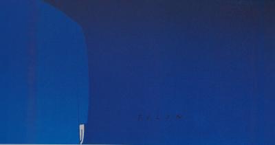 Jean-Michel FOLON : Mont Fuji, Affiche originale d’époque signée 2