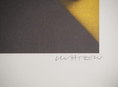 Peter KLASEN : Zone 58, Lithographie originale signée 2