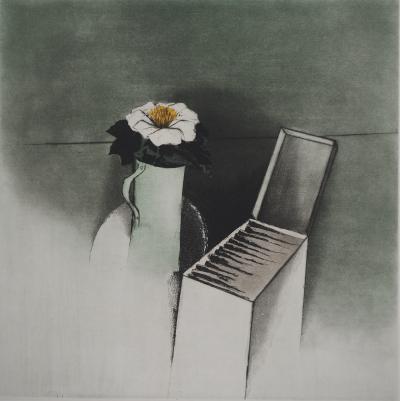 Annapia ANTONINI : Gardénia, Gravure originale signée 2