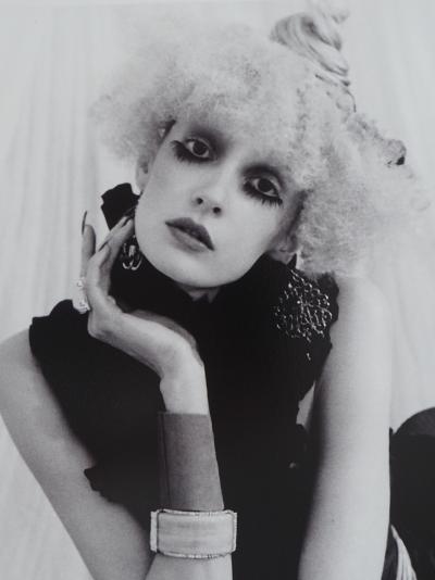 Irina IONESCO : Avant le défilé - Tirage argentique original 2