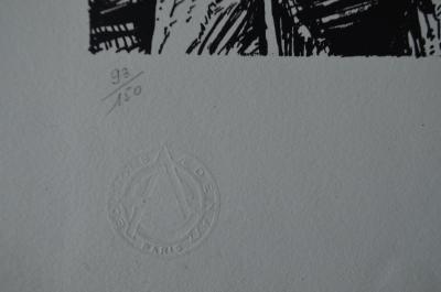 Gigi - le samouraï - sérigraphie 2