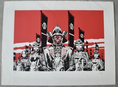 Gigi - le samouraï - sérigraphie 2