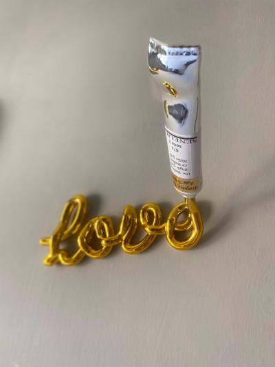 Sagrasse - Love Colors Gold - Résine et poudre de marbre 2
