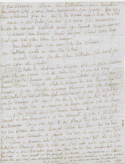 Marquis de SADE – Lettre autographe signée