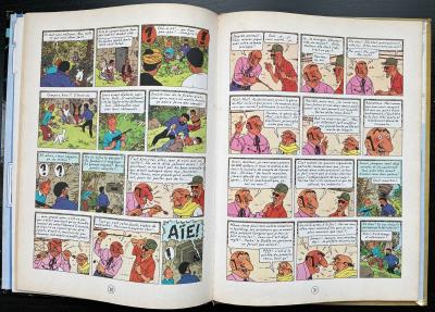 HERGE – Album Tintin et Milou dédicacé avec dessin original 2