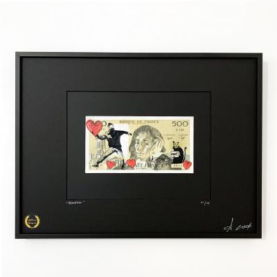 Cisco - Peaceful, 2026 - Acrylique sur billet