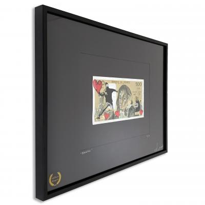 Cisco - Peaceful, 2026 - Acrylique sur billet 2