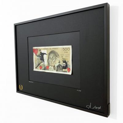 Cisco - Peaceful, 2026 - Acrylique sur billet 2