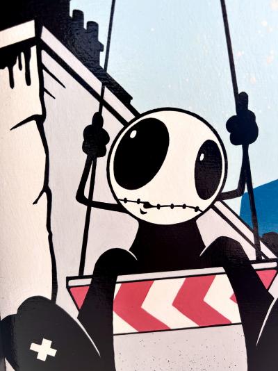 Arsen - Suspension - Acrylique sur bois 2