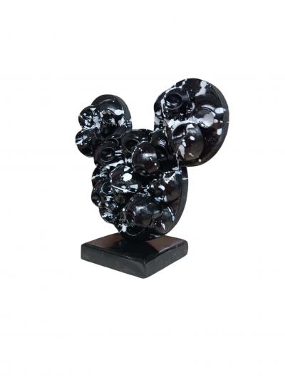 VL - Mickey Skull - Résine Peinte 2