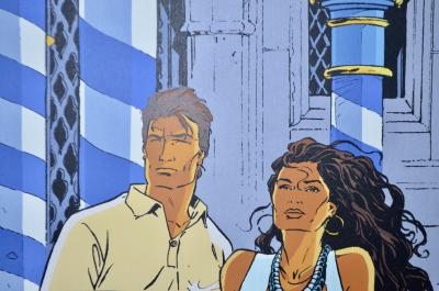 Franck - Venise Largo winch -2002 -Sérigraphie 2