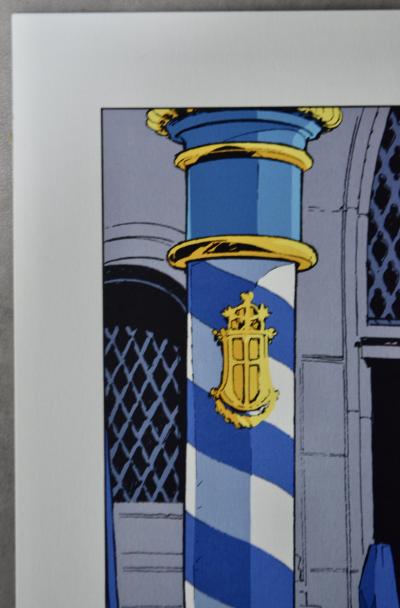 Franck - Venise Largo winch -2002 -Sérigraphie 2