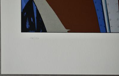 Franck - Venise Largo winch -2002 -Sérigraphie 2