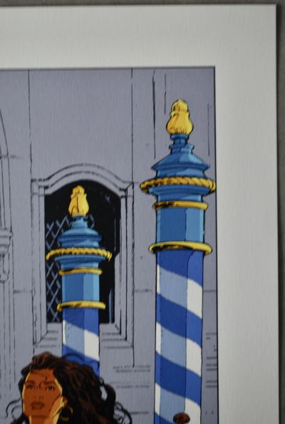 Franck - Venise Largo winch -2002 -Sérigraphie 2