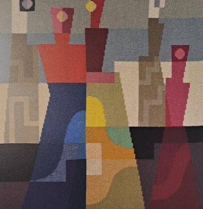 Sophie Taeuber-Arp (d’après) - Figures, 1926 - Tirage d’art de luxe