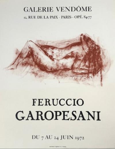 Feruccio Garopesani (d’après) - Relations de femmes, 1972 - Affiche originale 2