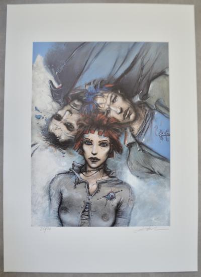 Enki BILAL -  Le Sommeil du Monstre - Sérigraphie 2