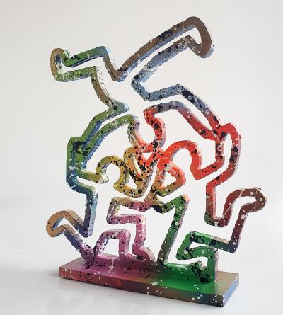 Spaco -  3 Acrobates , 2024 - Sculpture 2
