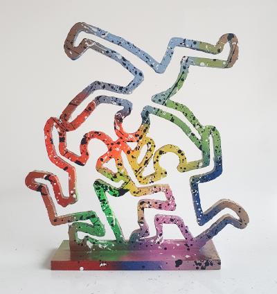 Spaco -  3 Acrobates , 2024 - Sculpture 2