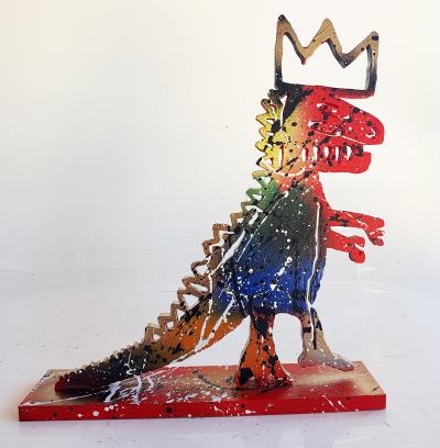 SPACO - Dinosaure Basquiat, 2024 - Sculpture 2