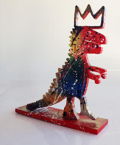 SPACO - Dinosaure Basquiat, 2024 - Sculpture 2