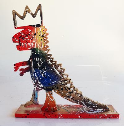 SPACO - Dinosaure Basquiat, 2024 - Sculpture 2