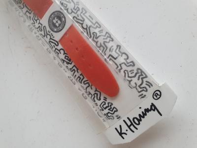 Swatch - Montre-bracelet Keith Haring Running Time rouge, 1992 2