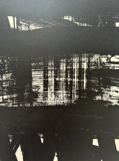 Pierre Soulages - Lithographie n°21 - Signée et numérotée 2