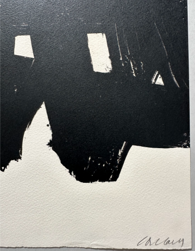 Pierre SOULAGES LITHOGRAPHIE N° 21 2
