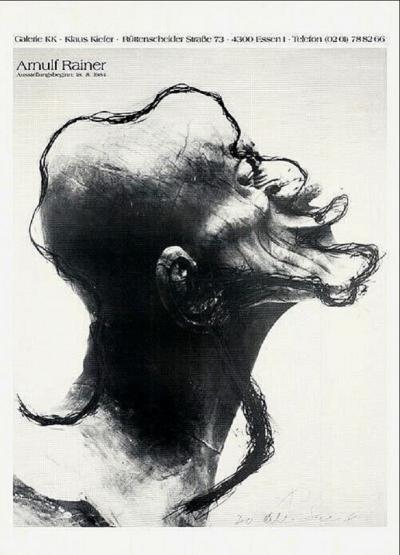 Arnulf Rainer (d’après) - Exposition Rainer, 1984 - Affiche 2