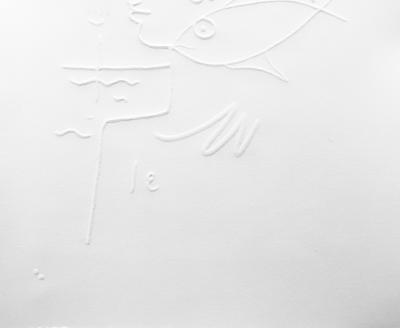 Jean COCTEAU (d’après) - Sans-titre, Circa 1960, Gaufrage original 2