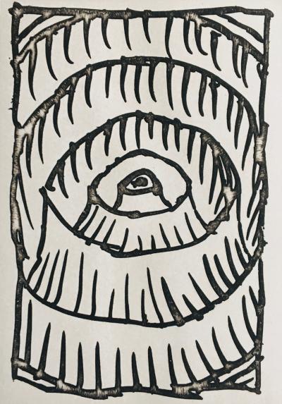Pierre ALECHINSKY - You have to think ahead of yourself, 1986 - Original lithograph and etching signed in pencil 2