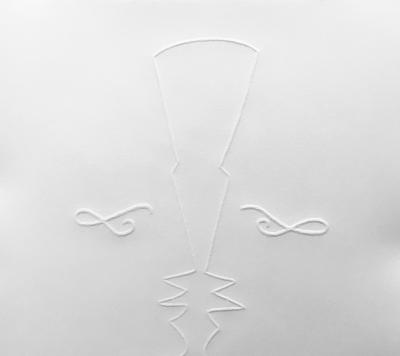Jean COCTEAU (d’après) - Double profil, Circa 1960, Gaufrage original signé 2
