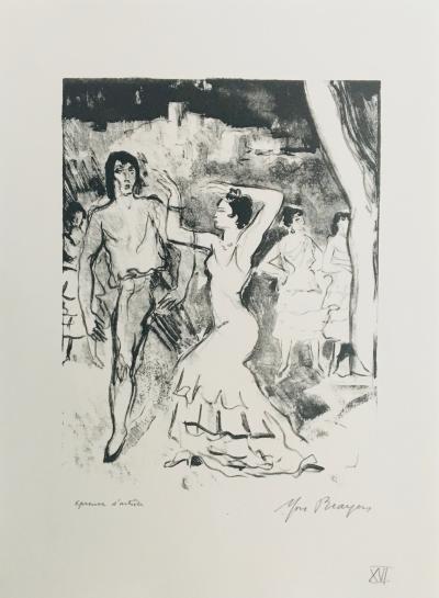 Yves BRAYER - Lifar et Térésina, l’Amour sorcier, 1969 - Lithographie signée au crayon 2