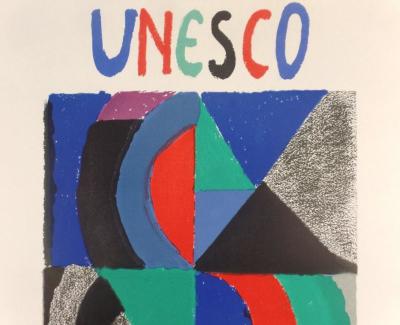 Sonia Delaunay (d’après) - Unesco, Année Internationale de la Femme, 1975 - Affiche en lithographie 2