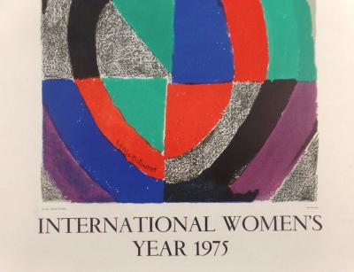Sonia Delaunay (d’après) - Unesco, Année Internationale de la Femme, 1975 - Affiche en lithographie 2