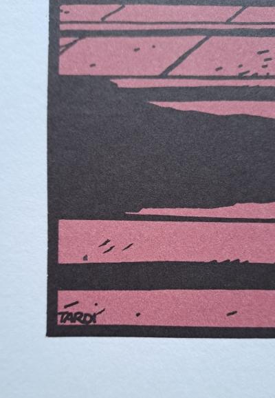 Jacques Tardi - Le long des palissades - Impression d’art 2