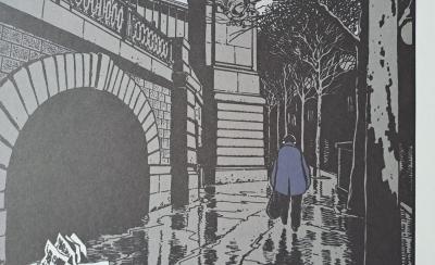 Jacques Tardi - Métro Corvisart - Impression d’art 2