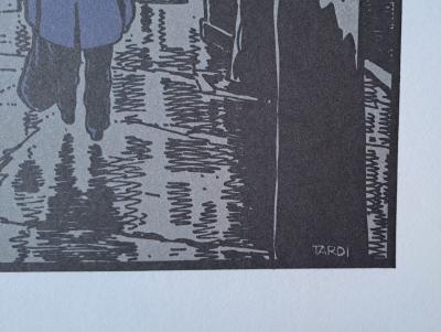 Jacques Tardi - Métro Corvisart - Impression d’art 2