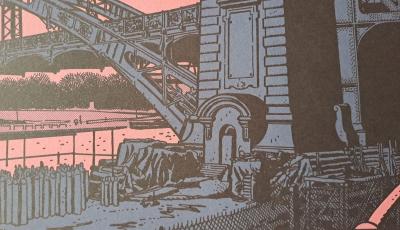 Jacques Tardi - Pont d’Austerlitz - Impression d’art 2