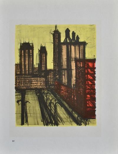 Bernard  BUFFET : New York, 1967, 10 Lithographies 2