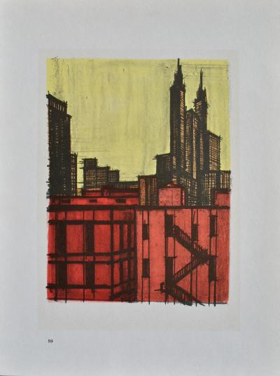 Bernard  BUFFET : New York, 1967, 10 Lithographies 2