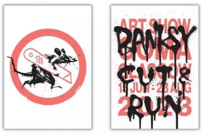 Banksy - Cut and Run - Offset printing 2