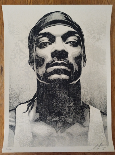 Shepard Fairey - Snoop D-O Double G - Sérigraphie signée 2020 2