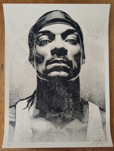 Shepard Fairey - Snoop D-O Double G - Sérigraphie signée 2020 2