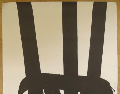 Pierre Soulages - Affiche originale - Jeux Olympiques de Munich - 1972 2